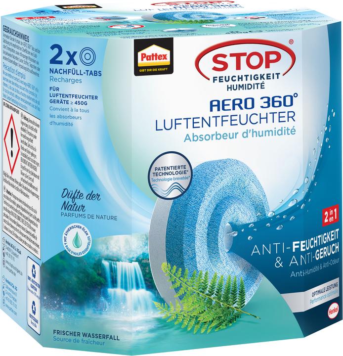 Produktbild Pattex AERO 360° Frischer Wasserfall Tabs (2 x)