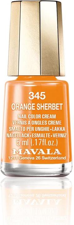 Actual product image Mavala Mini Colour's nail polish (Orange, Colour paint)