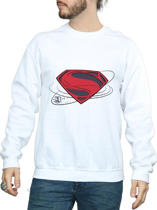 Actual product image Mens Justice League Movie Superman Logo Sweatshirt (S)