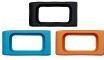 Produktbild Kingston XS SSD Rubber Sleeve 3 Pack - Black Blue Orange