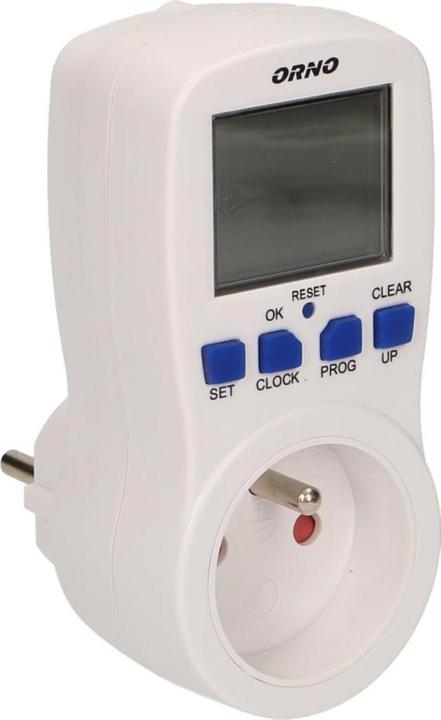 Produktbild Orno OR-PRE-409 Elektroniczny programator czasowy 16 programów