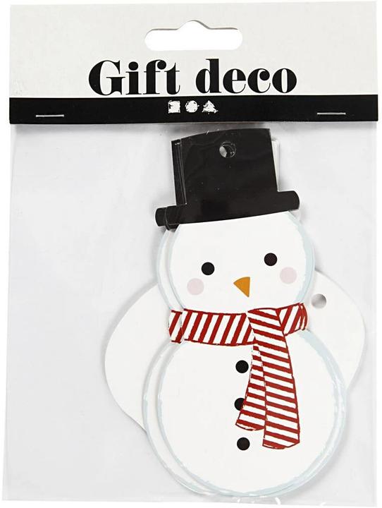 Creativ Company Schneemann (Geschenkverzierung, 10 x)