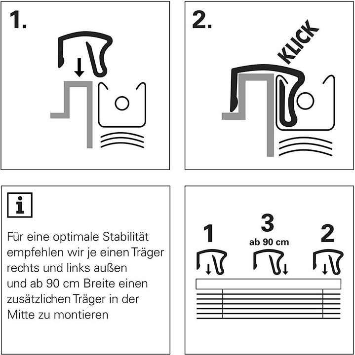 Produktbild Gardinia Alu-Jalousie (85 x 130 cm)