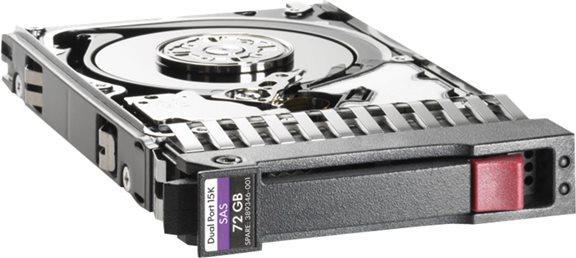 Image du produit HP Hewlett Packard HDD/72GB SAS SFF 15K DUAL-PORT 72GB, 3G, SAS, 15K, SFF, 2.5", 72 Go, 15000 RPM (0.07 To, 2.5")