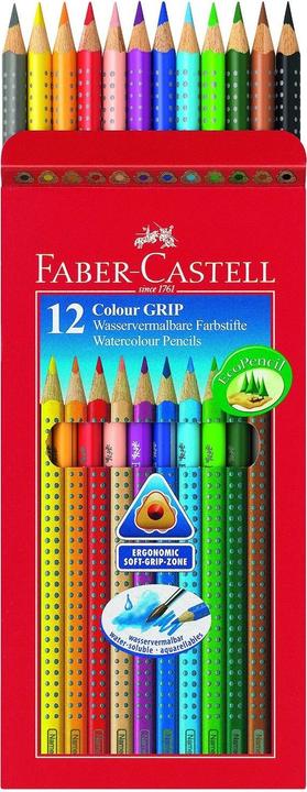 Actual product image Faber-Castell colour grip (Multicoloured, 12 x)
