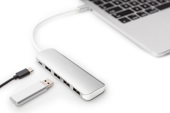 Produktbild Digitus USB-C Hub (USB-C, 4 Ports)