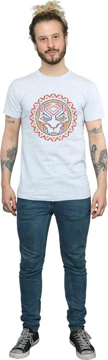 Image du produit Mens Black Panther Tribal Panther Icon T-Shirt (XXL)