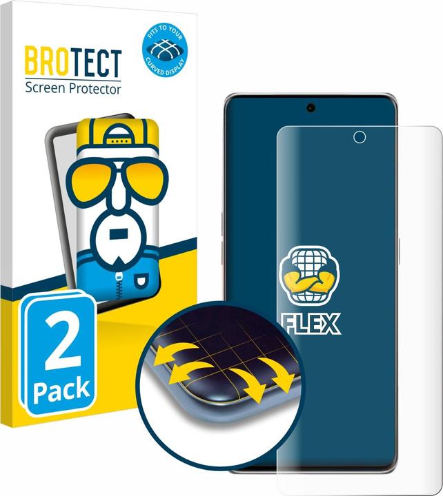 Produktbild BROTECT Full-Cover Displayschutz (2 Stück, Oppo Find 7)