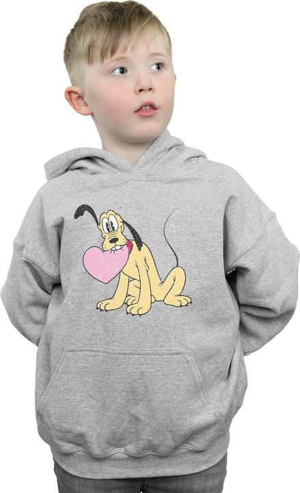 Immagine prodotto Disney Pluto Love Heart Felpa con Cappuccio Ragazzi (116)