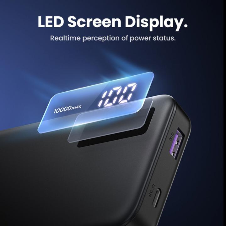 Produktbild Ugreen Two-way Fast Charging Power Bank (10000 mAh, 20 W, 38.20 Wh)