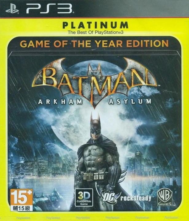 Produktbild WB Batman: Arkham Asylum - GOTY (Platinum) (Import) (PS3, IT)