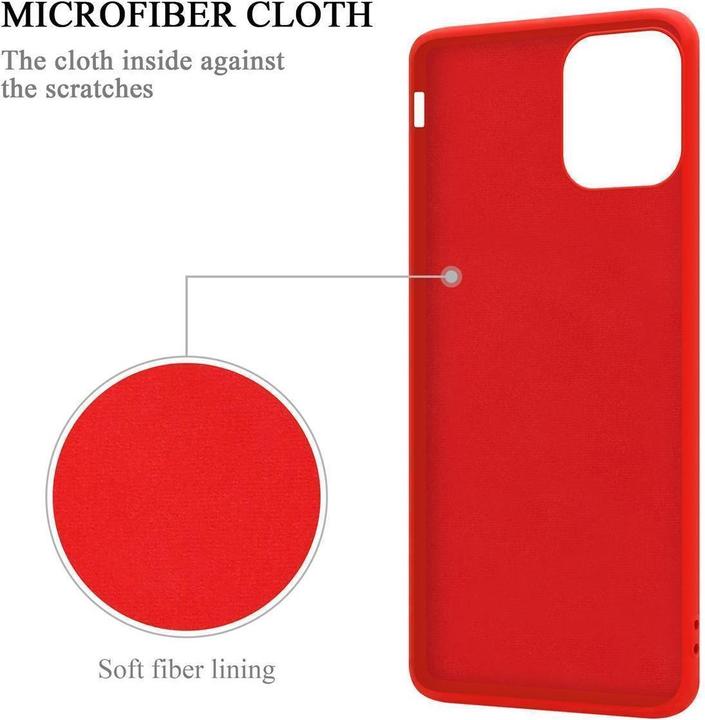 Actual product image Cadorabo TPU Liquid Ring Silicone Case Cover (Apple iPhone 13 mini)