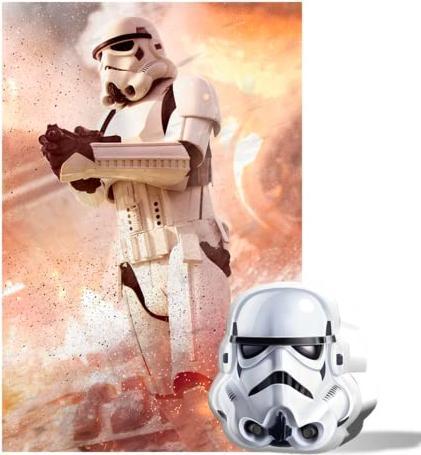 Prime 3D Star Wars - Puzzle lenticulaire Stormtrooper avec boîte en métal 3D 300 pcs 46x31 cm (300 Teile)