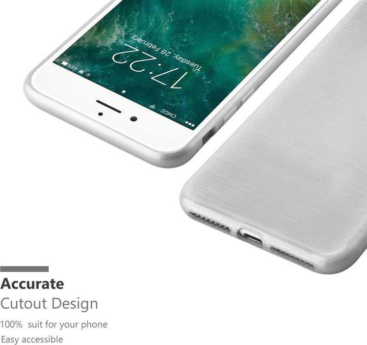 Produktbild Cadorabo TPU Brushed Cover (Apple iPhone 7 Plus, Apple iPhone 7s Plus)