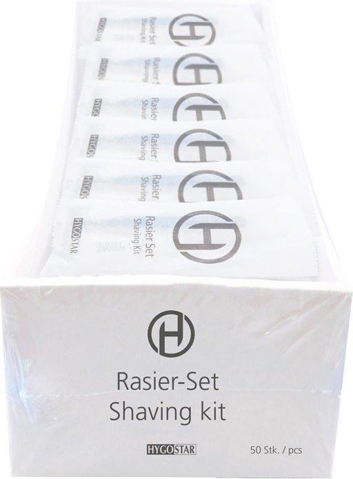 Hygostar Rasier-Set für Hotel einzeln verpackt