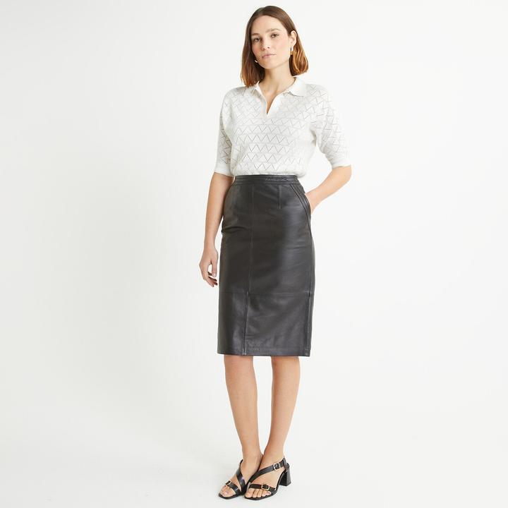 Image du produit Anne Weyburn Jupe en cuir (44)