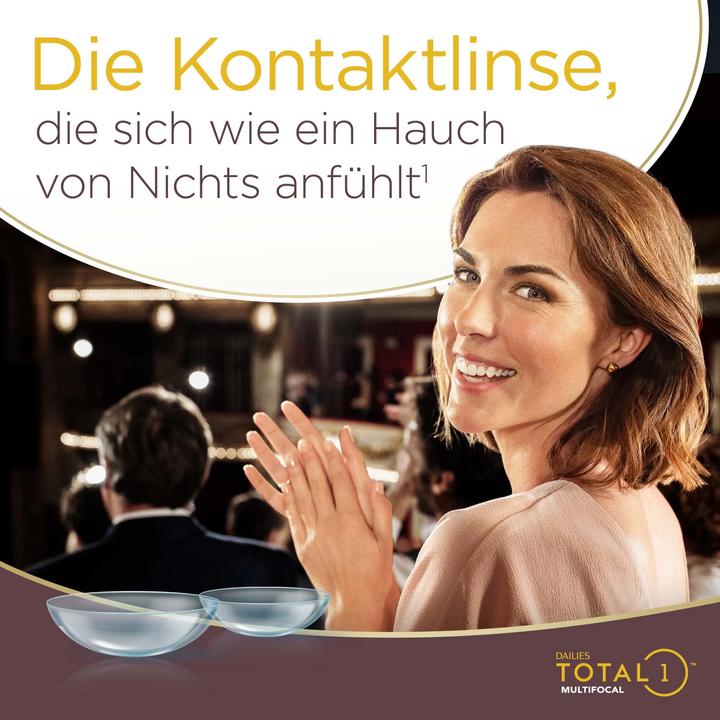 Produktbild Dailies Total1 Multifocal (90 Stück, Tageslinse, Multifokal)