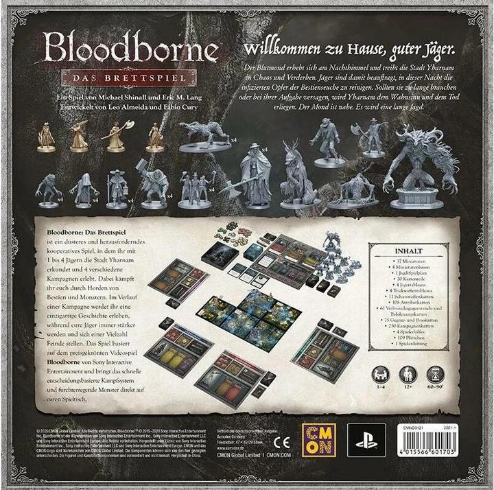 Productafbeelding Cmon CMND0121 - Bloodborne - Het bordspel, basisspel, 1-4 spelers, 14 jaar en ouder (DE Editie) (Duits)