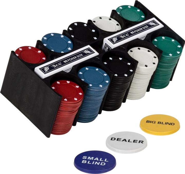 Actual product image Games Planet Poker set 200 chips metal box