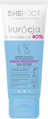 Image du produit SHE s.r.l. Crème pour les pieds adoucissante et lissante avec 40% d'urée