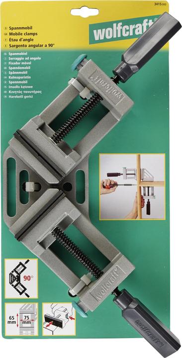 Produktbild wolfcraft Spannmobil - Eckenspanner (65 mm)