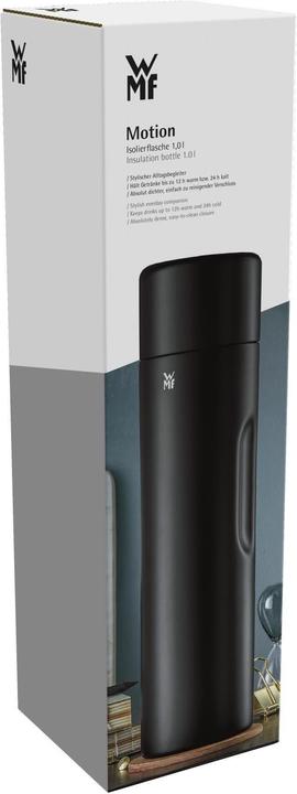 Actual product image WMF Vacuum flask Motion 1,0L Black (1 l)