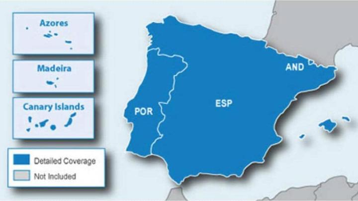 Produktbild Garmin City Navigator Europa NT Spanien und Portugal