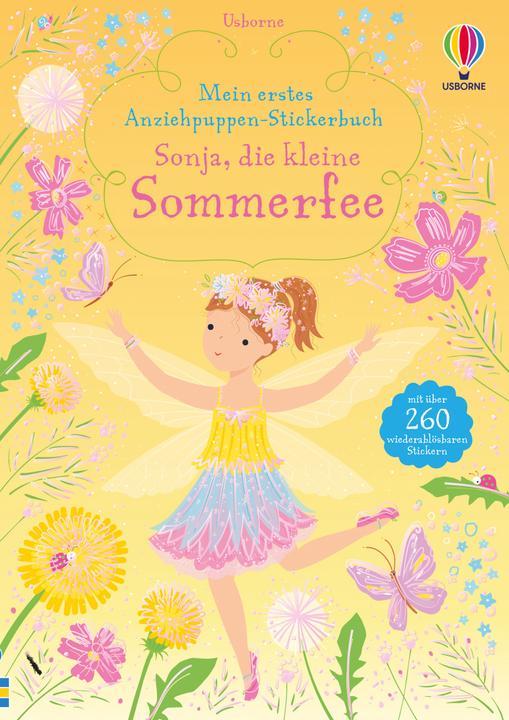Produktbild Mein erstes Anziehpuppen-Stickerbuch: Sonja, die kleine Sommerfee