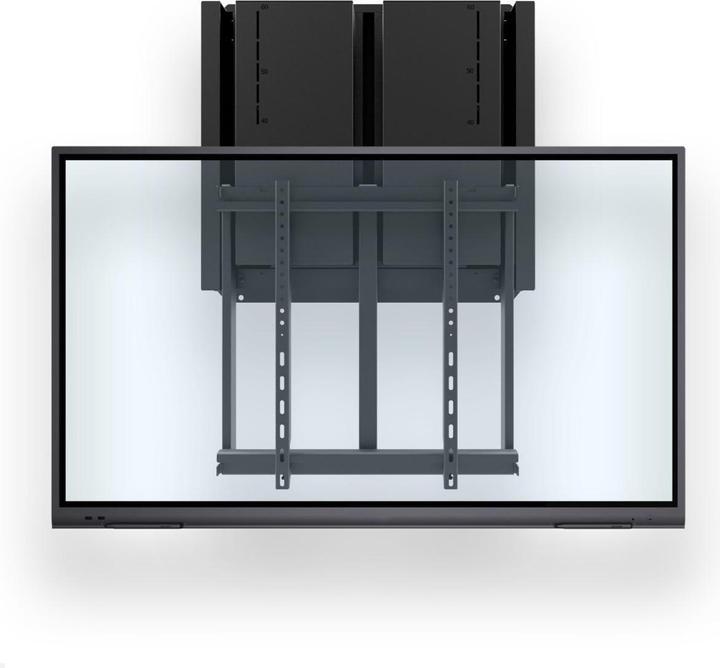 edbak ELWM60 Monitor wall mount, height-adjustable up to 86 inches, black (86")