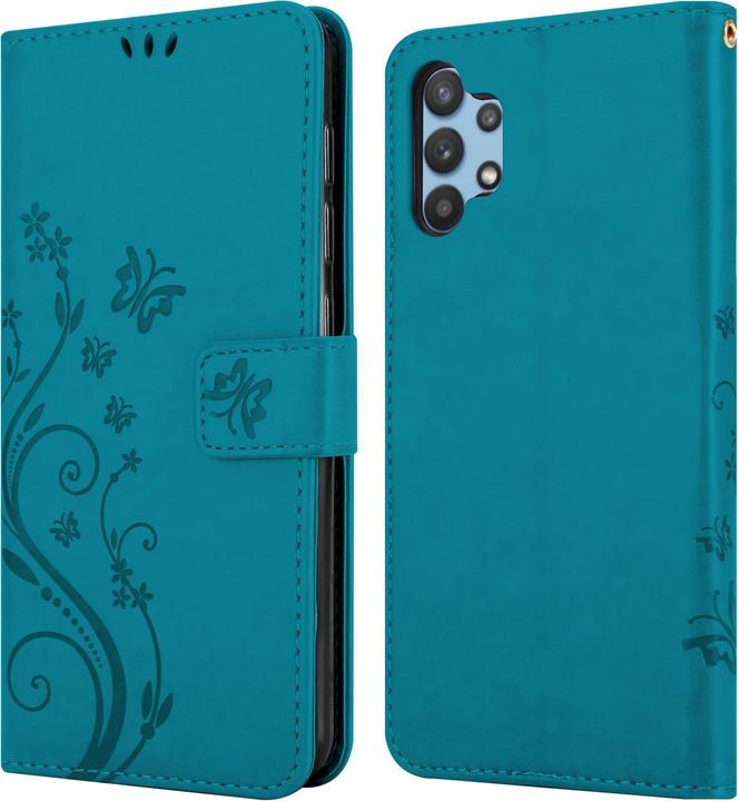Image du produit Cadorabo Pochette Flower Book (Samsung Galaxy A32 5G)