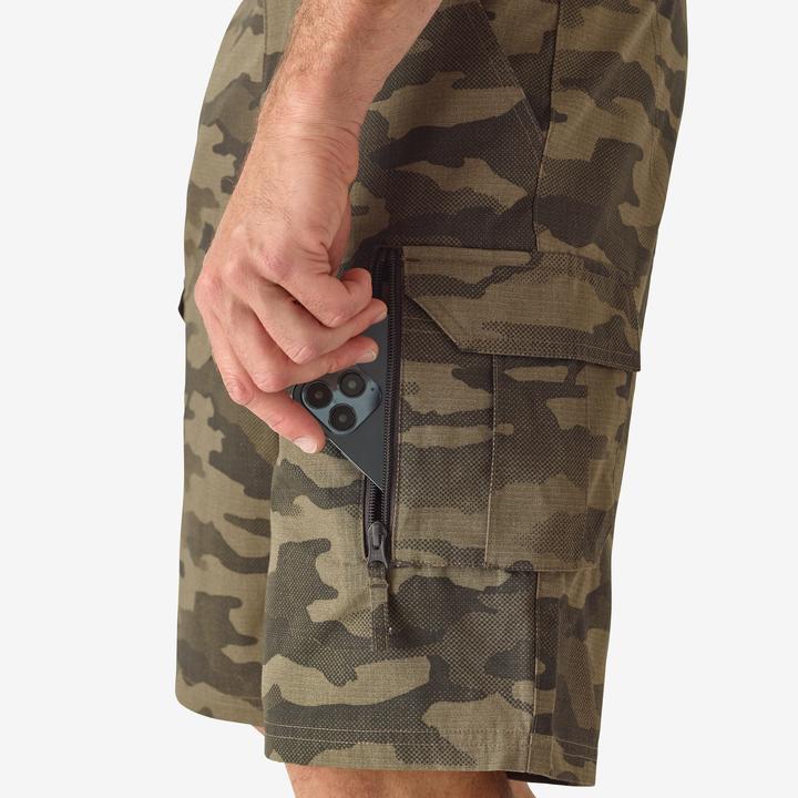 Produktbild Solognac Jagdshorts/Bermuda Shorts 500 Cargo Camouflage Halftone braun