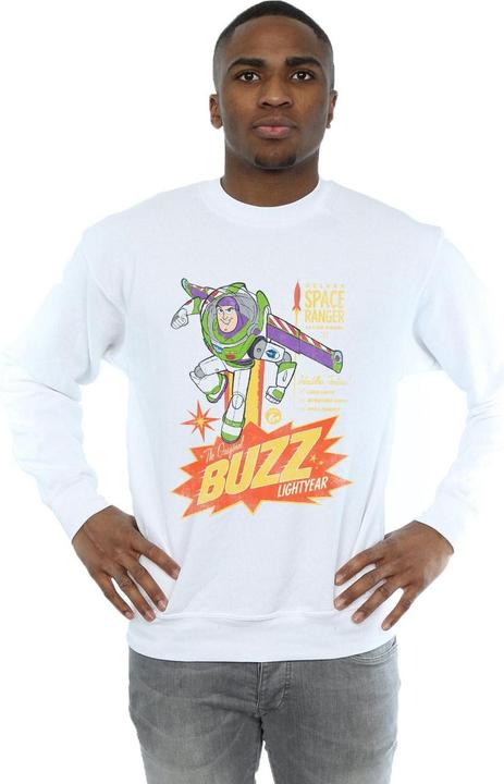 Actual product image Disney Mens Toy Story 4 The Original Buzz Lightyear Sweatshirt (XL)