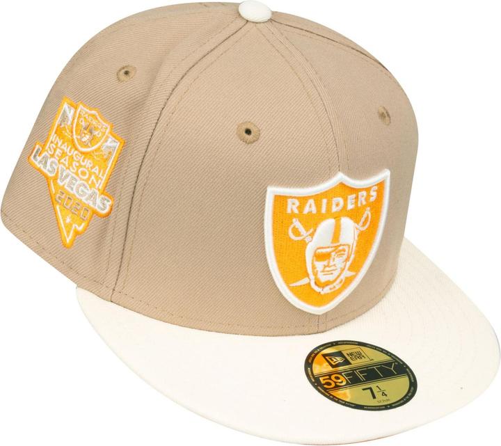 Actual product image New Era 59Fifty Fitted Cap - SIDEPATCH Las Vegas Raiders (6 7/8)