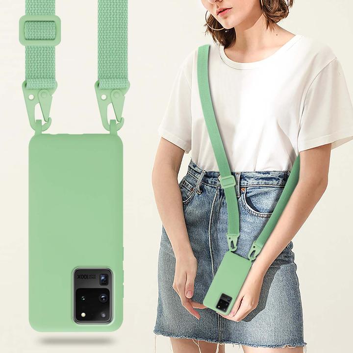 Produktbild Cadorabo TPU Cover Handy Kette Liquid (Samsung Galaxy S20 Ultra)