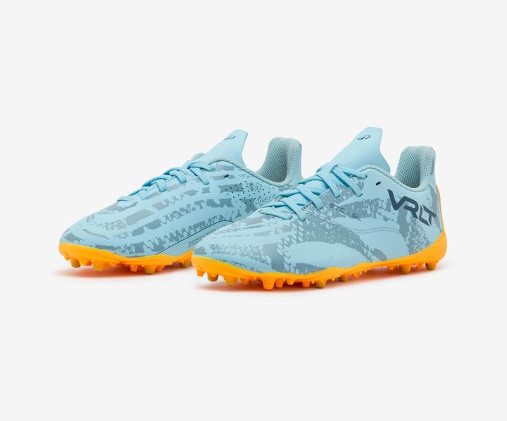Produktbild Kipsta Kids' Lace-Up Football Boots Viralto I MG/AG - Blue (37)