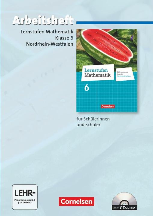 Actual product image Lernstufen Mathematik - Differenzierende Ausgabe Nordrhein-Westfalen - 6. Schuljahr (German, 2013)
