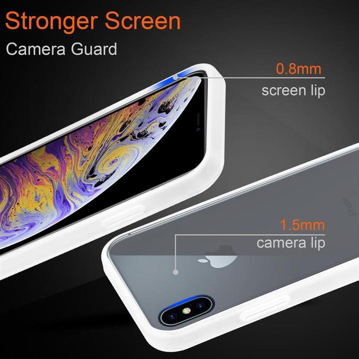 Actual product image Cadorabo Hybrid Matt Cover (Apple iPhone XS Max)