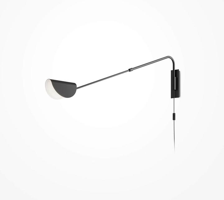 Produktbild Maytoni Mollis Wandleuchte, Wandlampe G9 Schwarz (G9)