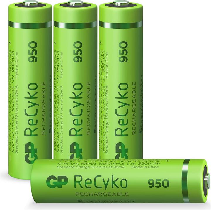 Immagine prodotto GP Batteries Set di batterie GP 4 (4 pz., AAA, 950 mAh)