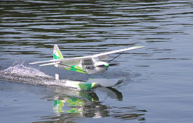 Actual product image Multiplex RR FunCub NG 1410mm high wing ARTF green (Multi motor)