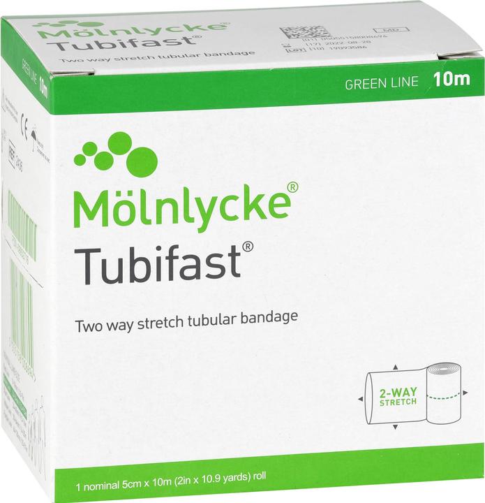 Produktbild Mölnlycke Schlauchbandage 5cmx10m grün