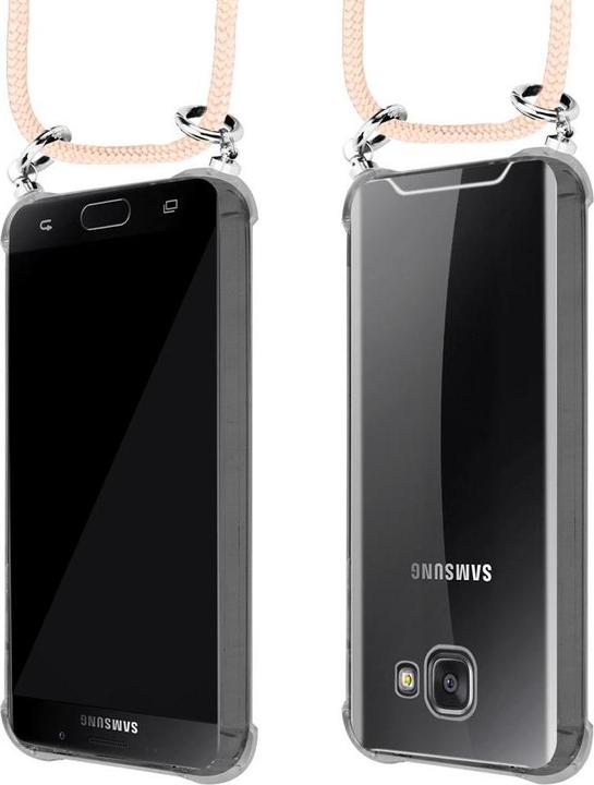Produktbild Cadorabo TPU Handy Kette SILBER Cover