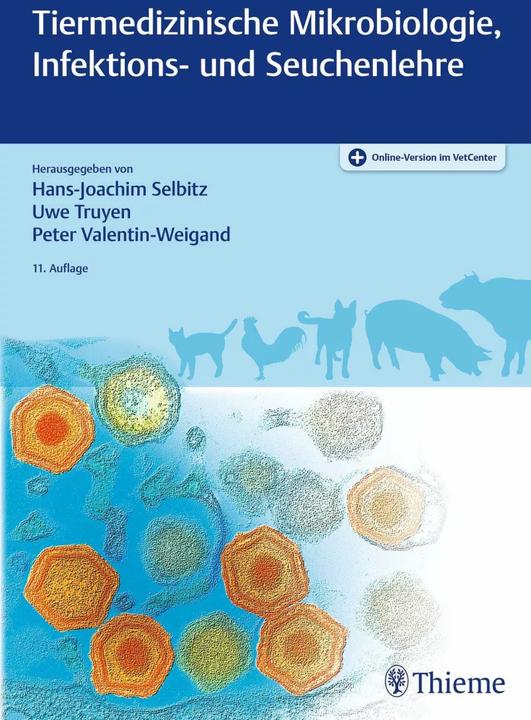 Actual product image Tiermedizinische Mikrobiologie, Infektions- und Seuchenlehre (German, Uwe Truyen, Peter Valentin-Weigand, Hans-Joachim Selbitz, 2023)