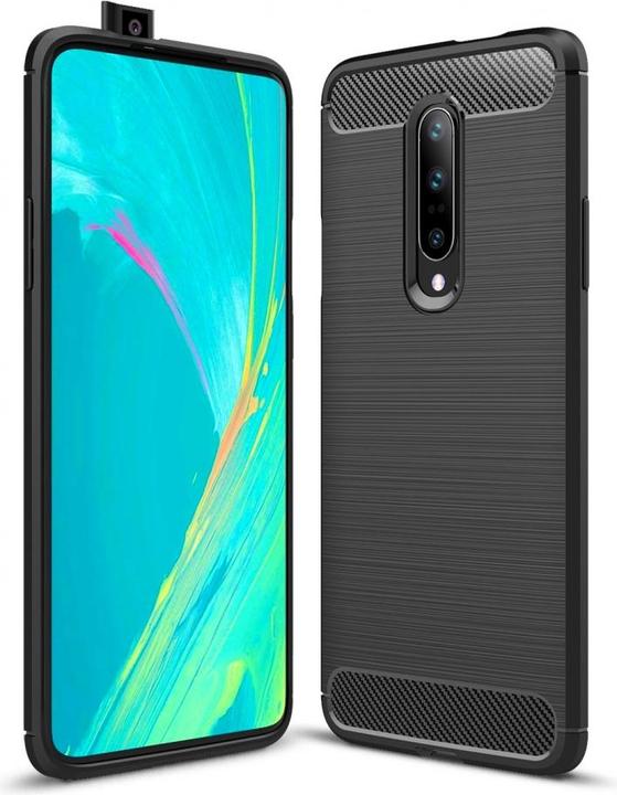 Produktbild Screenguard OnePlus 7 Pro Hülle Carbon Brushed Soft TPU (OnePlus 7 Pro)