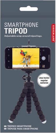 Actual product image Kikkerland Smartphone Tripod (Foam material, Fabric, Plastic)