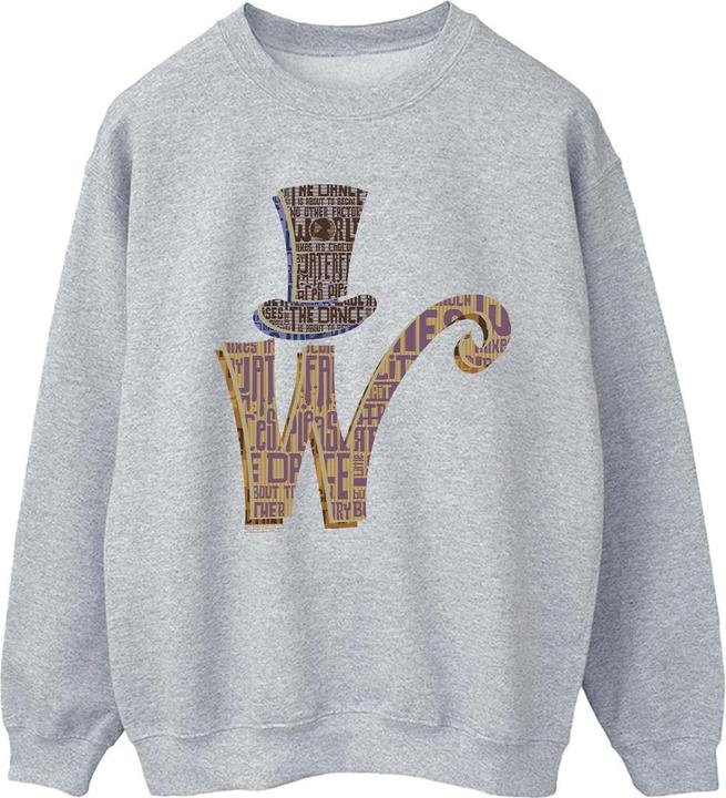 Produktbild Willy Wonka & the Chocolate Factory W Logo Hat Sweatshirt (4XL)