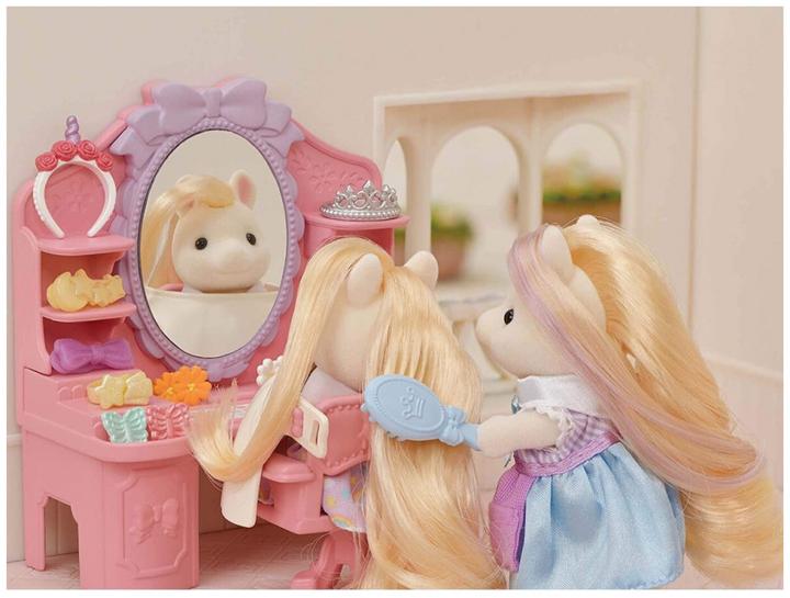 Image du produit Sylvanian Families Salon de coiffure Pony's Stylish Hair Salon