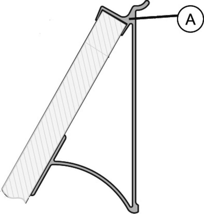 Actual product image OK-Line Basic professional for bookend / presentation shelf Wall System (1 pcs.)