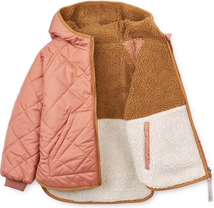 Actual product image Liewood Reversible jacket Jackson Tusccany Rose Mix (134)