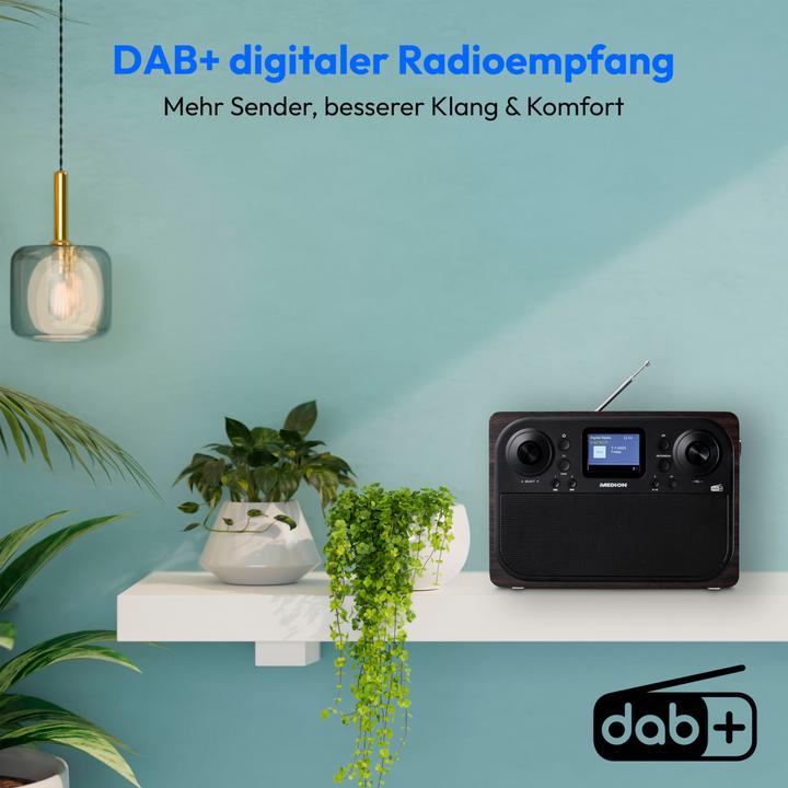 Actual product image Medion Life P66700 (DAB+, FM, PLL, Bluetooth)